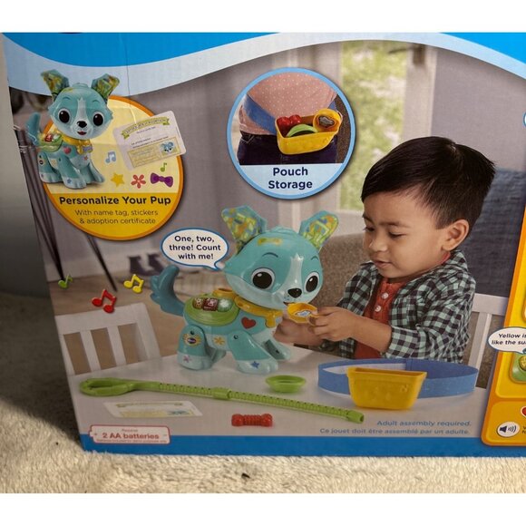 Vtech Lets Go Rescue Pup Interactive Toy For Kids Aged 1.5-4 Years Songs Sounds - Picture 9 of 11